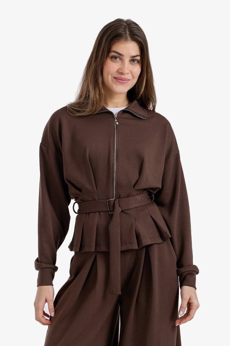 Carina جاكيت صالة بأكتاف منخفضة - Image 1